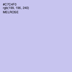 #C7C4F0 - Melrose Color Image
