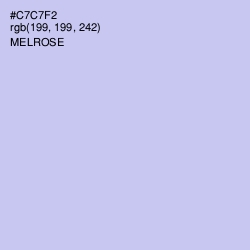 #C7C7F2 - Melrose Color Image