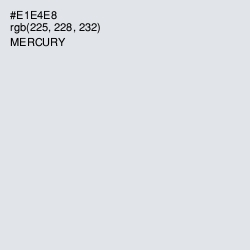 #E1E4E8 - Mercury Color Image