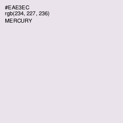 #EAE3EC - Mercury Color Image