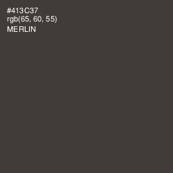 #413C37 - Merlin Color Image