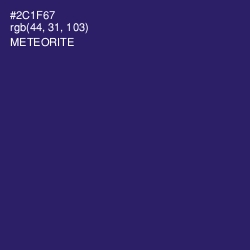 #2C1F67 - Meteorite Color Image