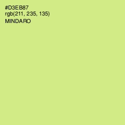 #D3EB87 - Mindaro Color Image