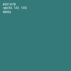 #357A7B - Ming Color Image