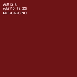 #6E1316 - Moccaccino Color Image