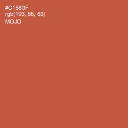 #C1583F - Mojo Color Image