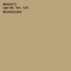 #BAA47C - Mongoose Color Image