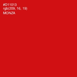 #D11013 - Monza Color Image