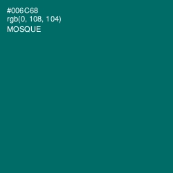 #006C68 - Mosque Color Image