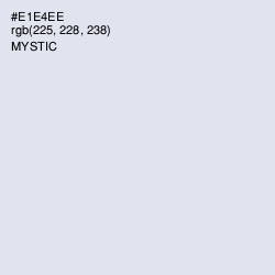 #E1E4EE - Mystic Color Image