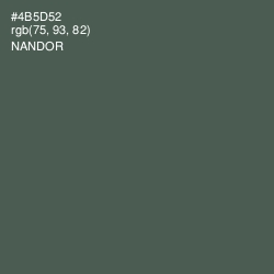 #4B5D52 - Nandor Color Image