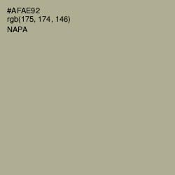 #AFAE92 - Napa Color Image