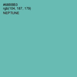 #68BBB3 - Neptune Color Image
