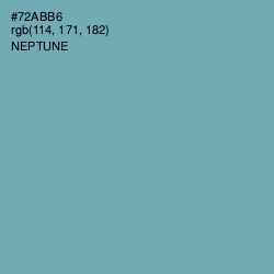 #72ABB6 - Neptune Color Image