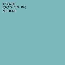#7CB7BB - Neptune Color Image