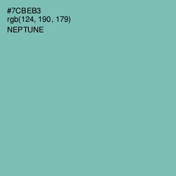 #7CBEB3 - Neptune Color Image