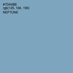#7DA6BE - Neptune Color Image