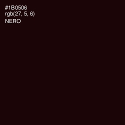 #1B0506 - Nero Color Image
