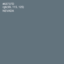 #63737D - Nevada Color Image