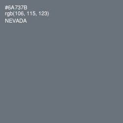 #6A737B - Nevada Color Image
