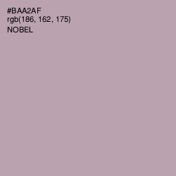#BAA2AF - Nobel Color Image
