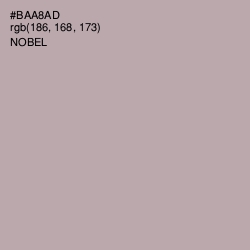 #BAA8AD - Nobel Color Image
