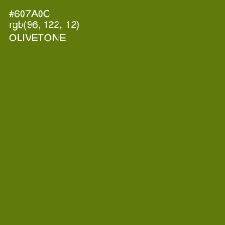 #607A0C - Olivetone Color Image