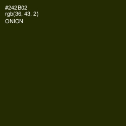#242B02 - Onion Color Image