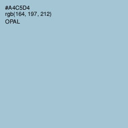 #A4C5D4 - Opal Color Image