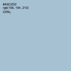 #A6C2D2 - Opal Color Image