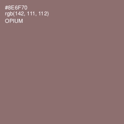 #8E6F70 - Opium Color Image