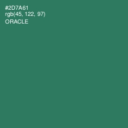 #2D7A61 - Oracle Color Image