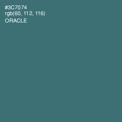 #3C7074 - Oracle Color Image