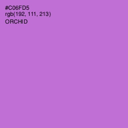 #C06FD5 - Orchid Color Image