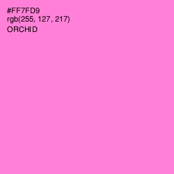 #FF7FD9 - Orchid Color Image