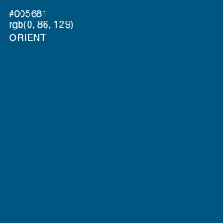 #005681 - Orient Color Image