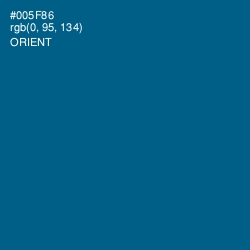 #005F86 - Orient Color Image