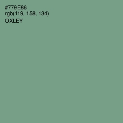 #779E86 - Oxley Color Image