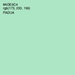#ADE6C4 - Padua Color Image