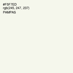 #F5F7ED - Pampas Color Image