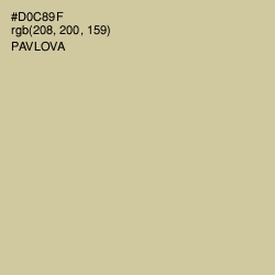 #D0C89F - Pavlova Color Image