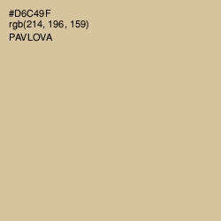 #D6C49F - Pavlova Color Image