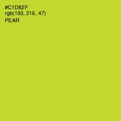 #C1D82F - Pear Color Image
