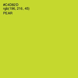 #C4D82D - Pear Color Image