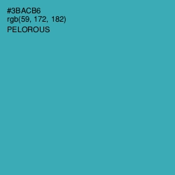 #3BACB6 - Pelorous Color Image