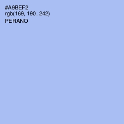 #A9BEF2 - Perano Color Image