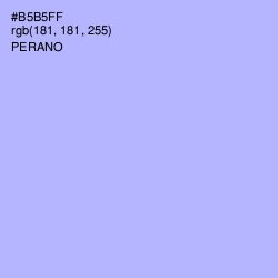 #B5B5FF - Perano Color Image