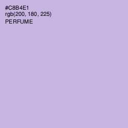 #C8B4E1 - Perfume Color Image