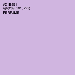 #D1B5E1 - Perfume Color Image