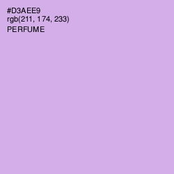 #D3AEE9 - Perfume Color Image